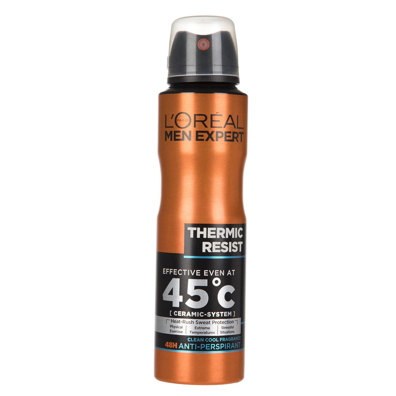 اسپری ضد تعریق لورآل سری Men Expert مدل Thermic Resist حجم 150 میلی لیتر