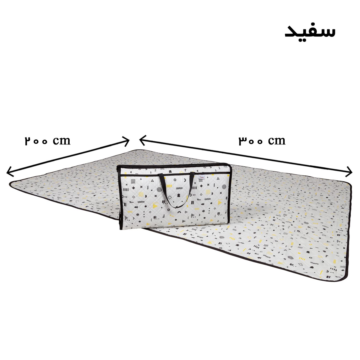 زیرانداز 12 نفره هومتکس کد MT6-H -  - 2