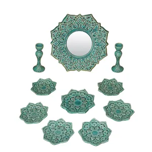 مجموعه ظروف هفت سین 10 پارچه کد 02