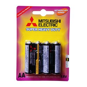 نقد و بررسی باتری قلمی میتسوبیشی الکتریک مدل Super Heavy Duty بسته 4 عددی توسط خریداران