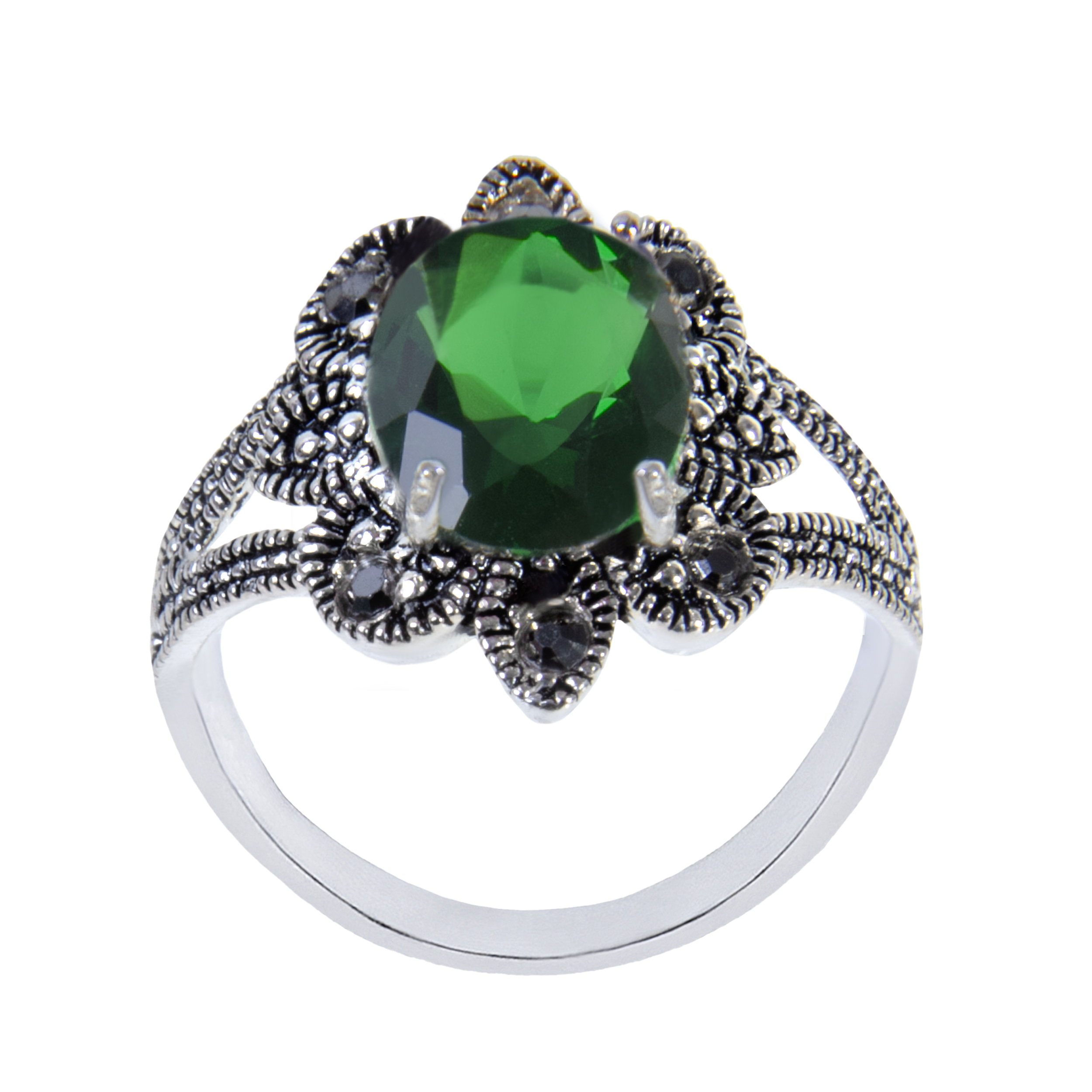  انگشتر نقره زنانه بازرگاني ميلادي  کد AW_139