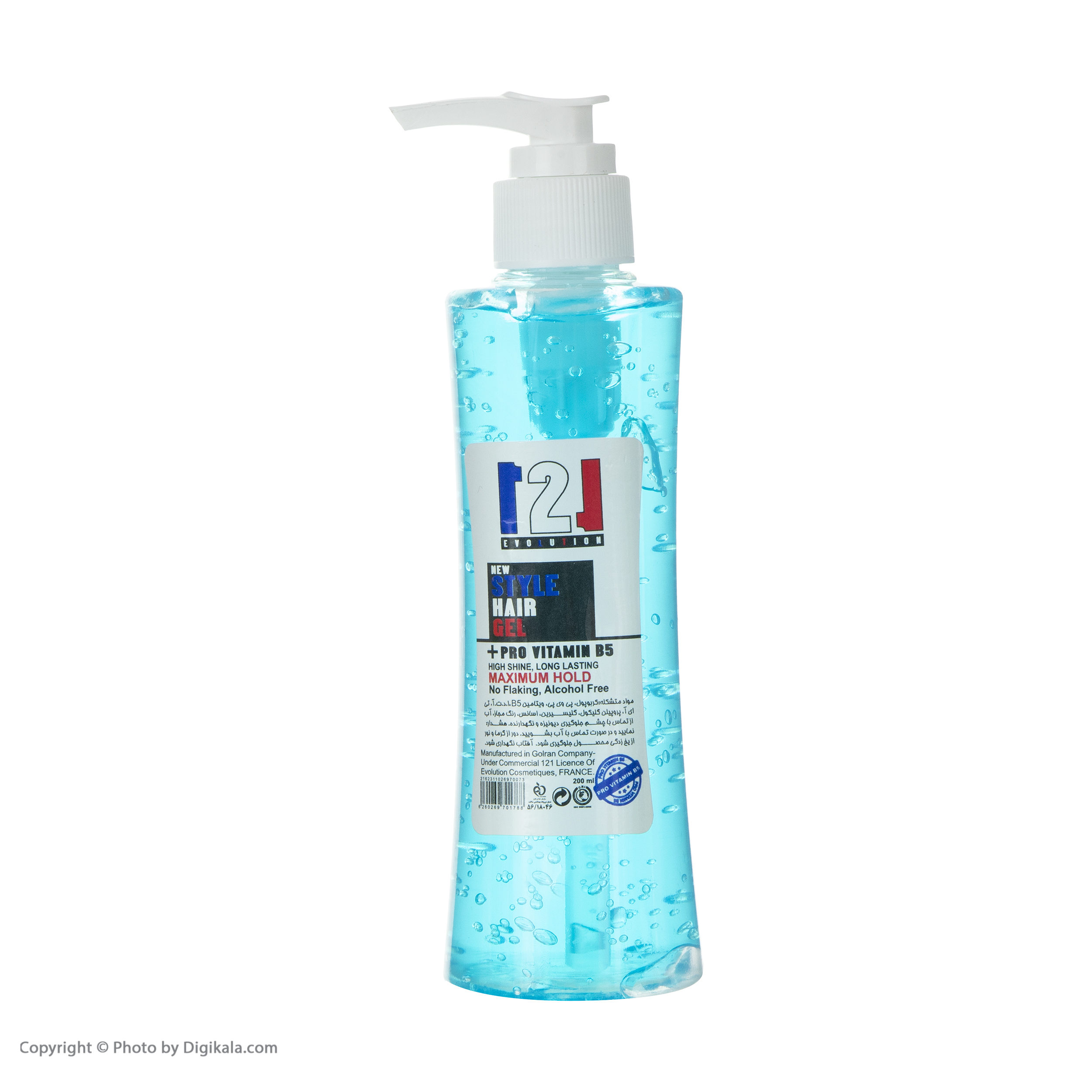 ژل حالت دهنده مو 121 مدل A10 حجم 200 میلی لیتر