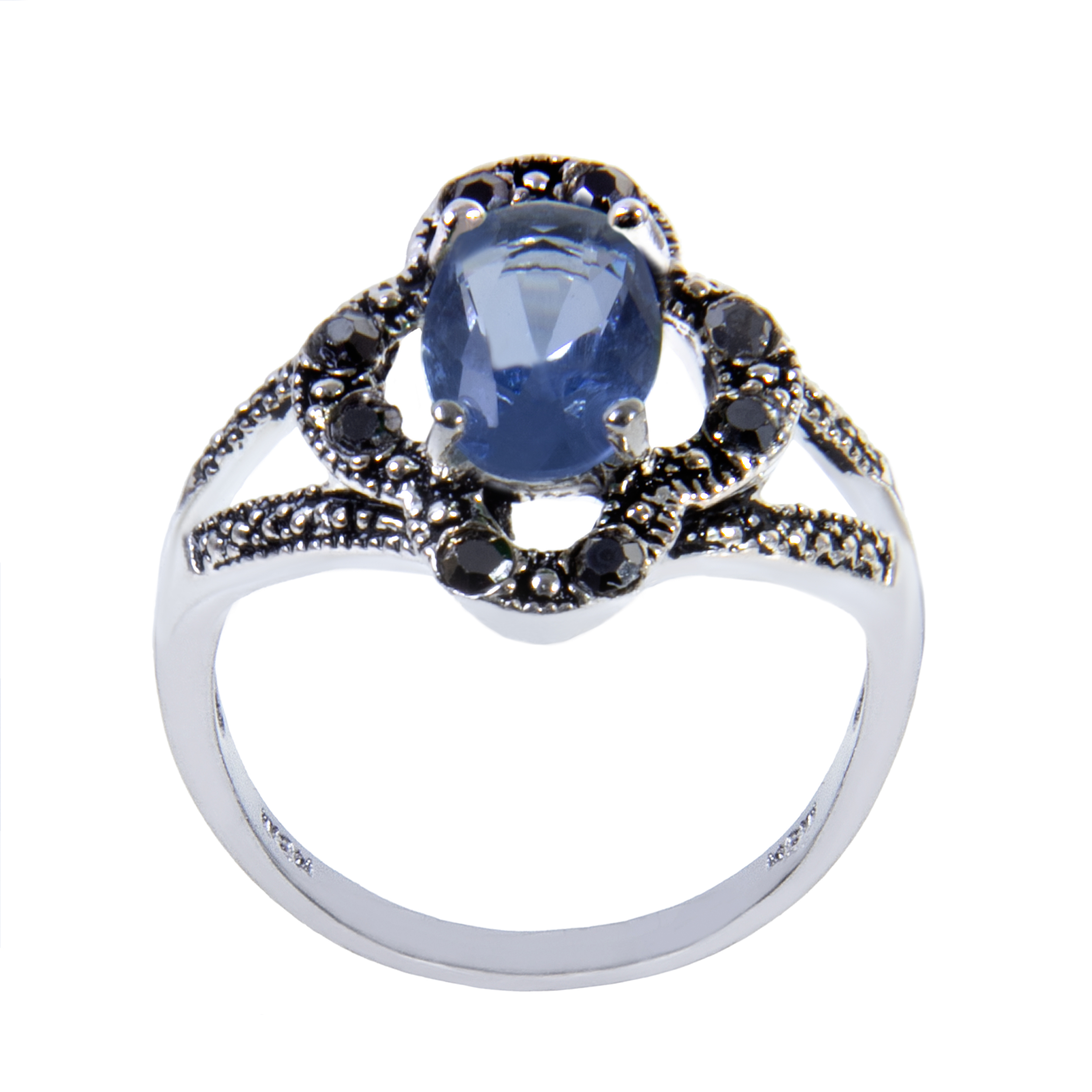  انگشتر نقره زنانه بازرگاني ميلادي  کد AW_142