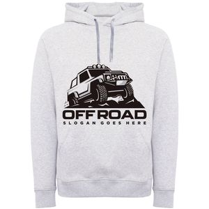 هودی مردانه طرح off road کد F447