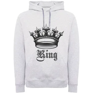 هودی مردانه طرح king کد F452