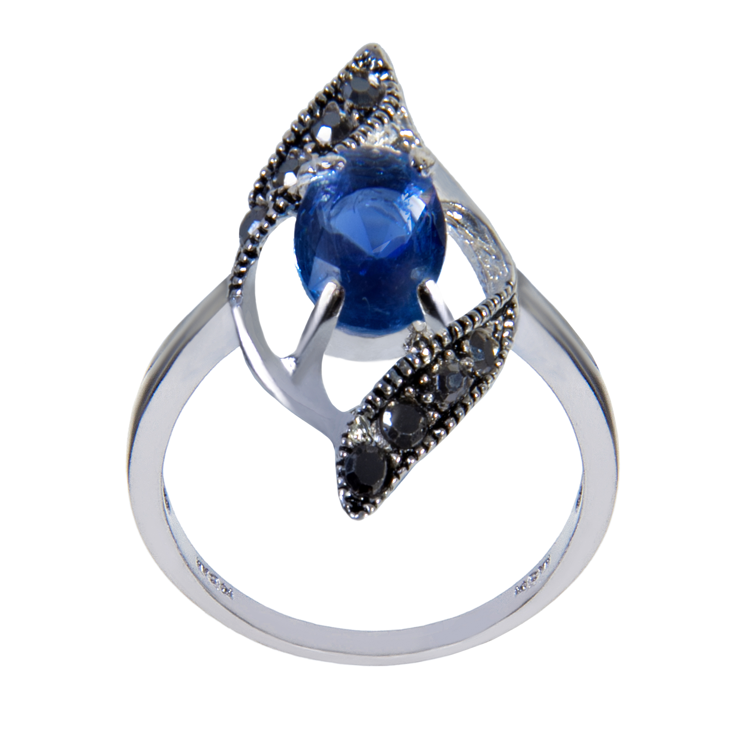 انگشتر نقره زنانه بازرگاني ميلادي  کد AW_147