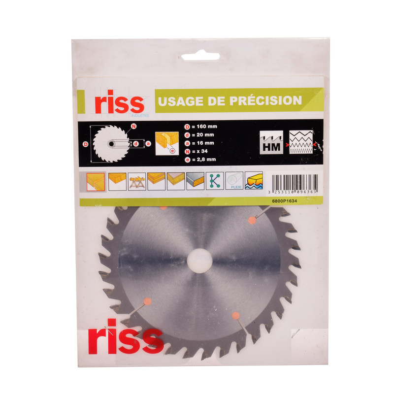 تیغه اره دیسکی ریس مدل 6800P1634 تیغه اره دیسکی ریس مدل 6800P1634
