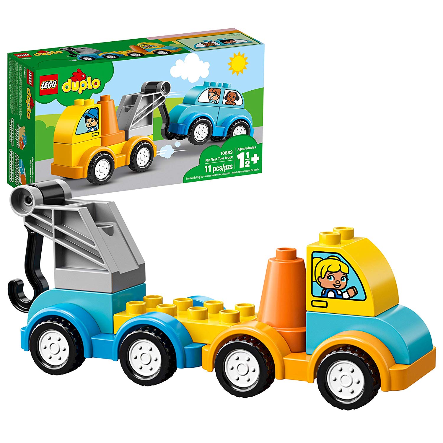 لگو سری Duplo مدل 10883 My First Tow Truck