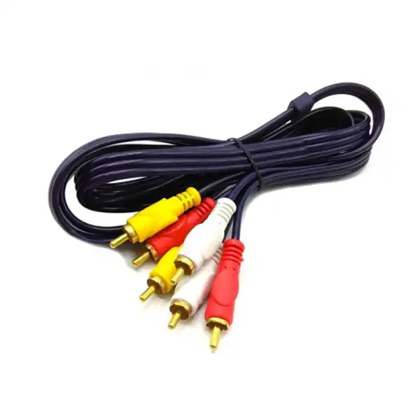 کابل تبدیل ۳ به ۳ RCA کد 138 طول 1.5 متر