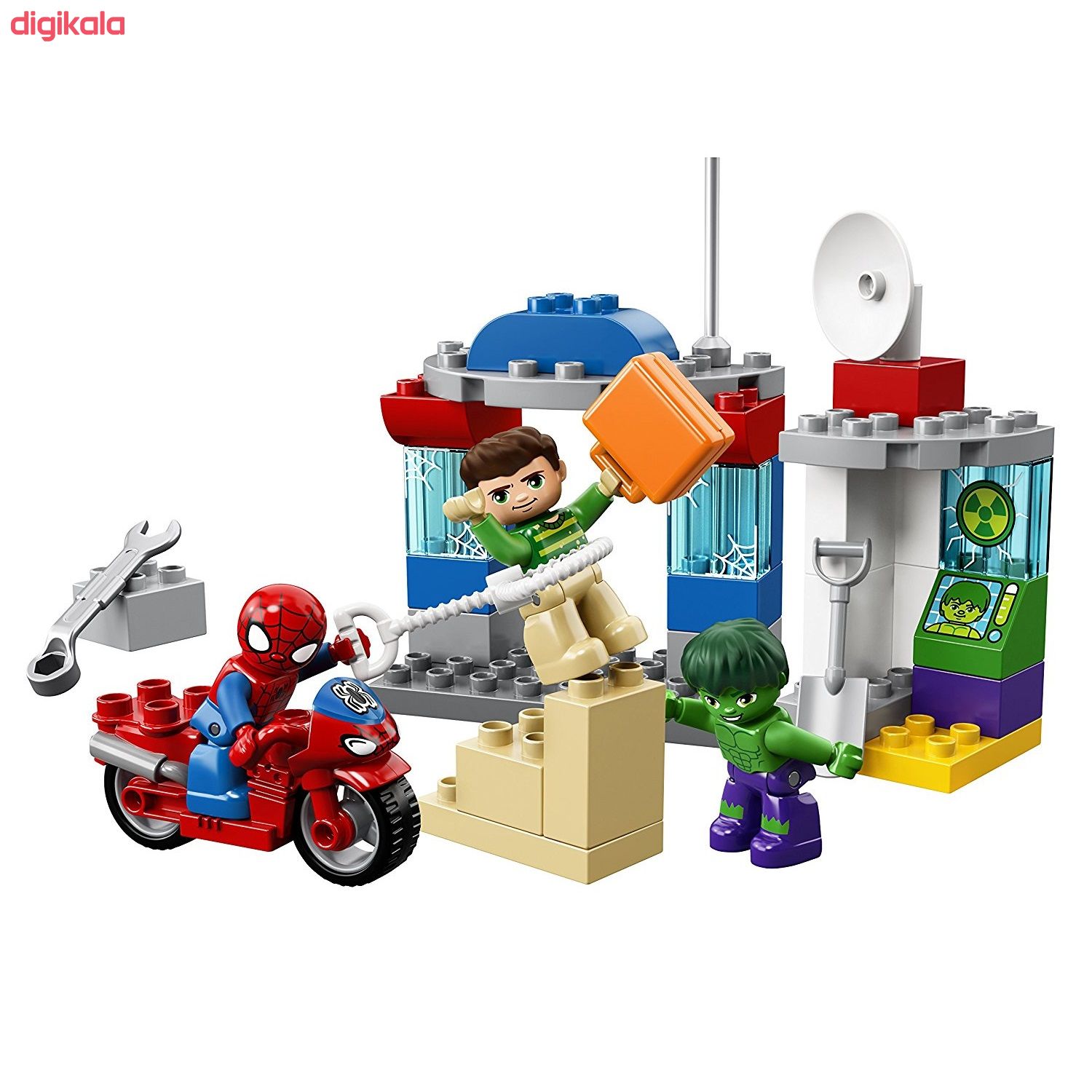 لگو سری Duplo مدل 10876 Spider-Man & Hulk Adventures