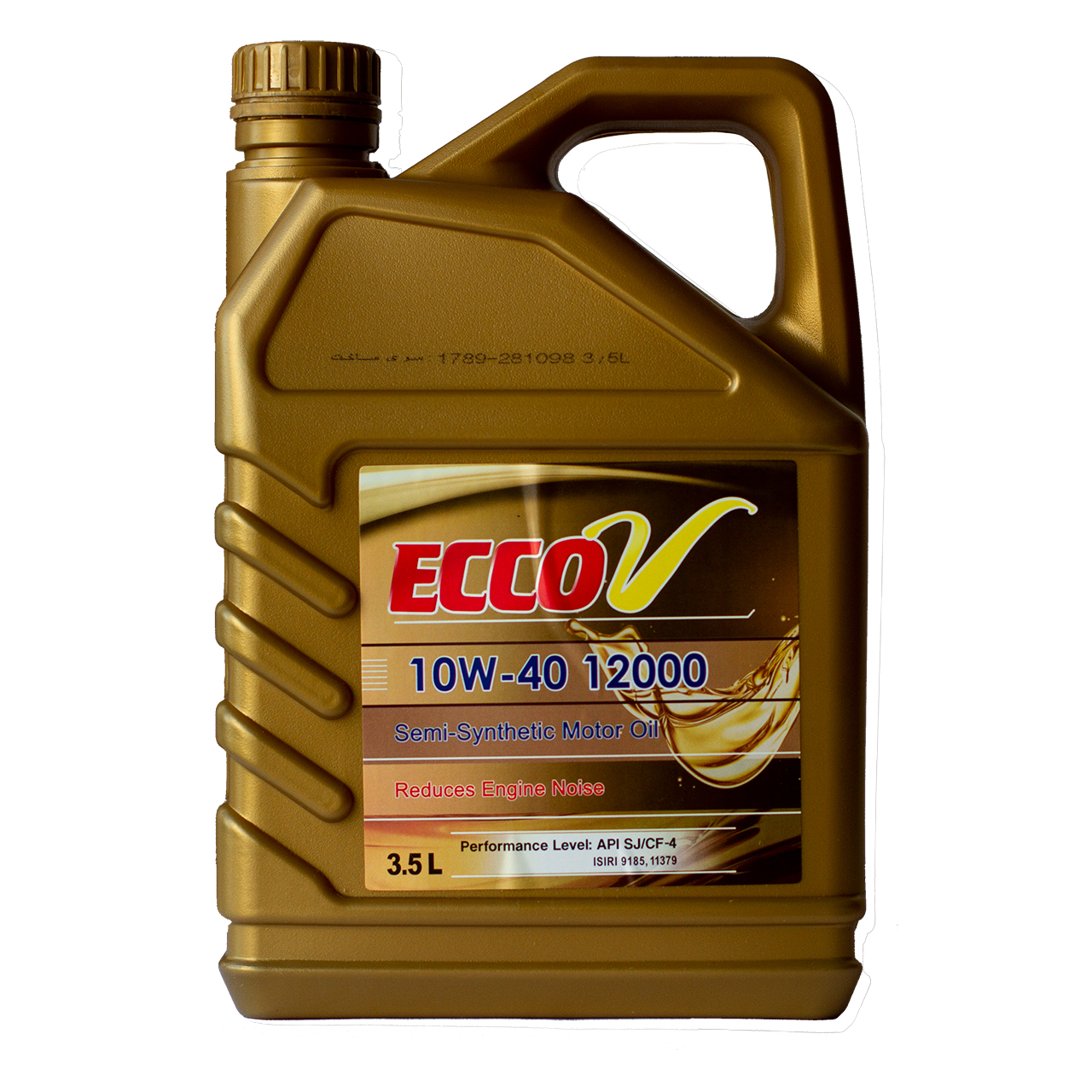 روغن موتور خودرو اکووی مدل 12000 10W-40 SJ حجم 3.5 لیتر