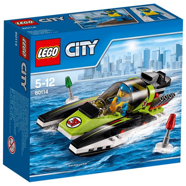 لگو سری City مدل Race Boat 60114 لگو سری City مدل Race Boat 60114