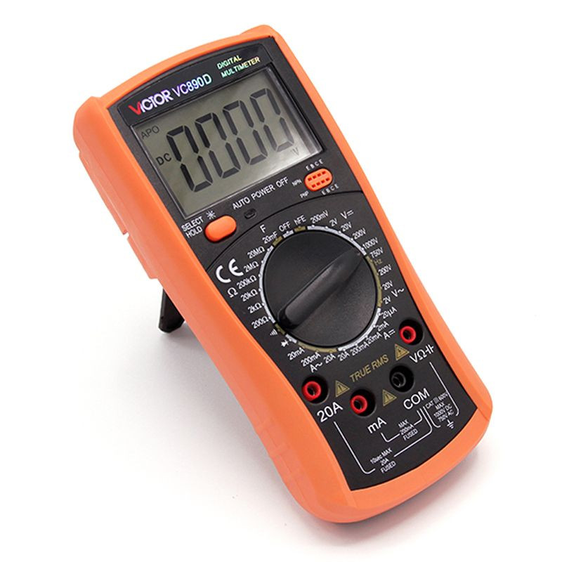 مولتی متر دیجیتال ویکتور مدل vc890d مولتی متر دیجیتال ویکتور مدل vc890d