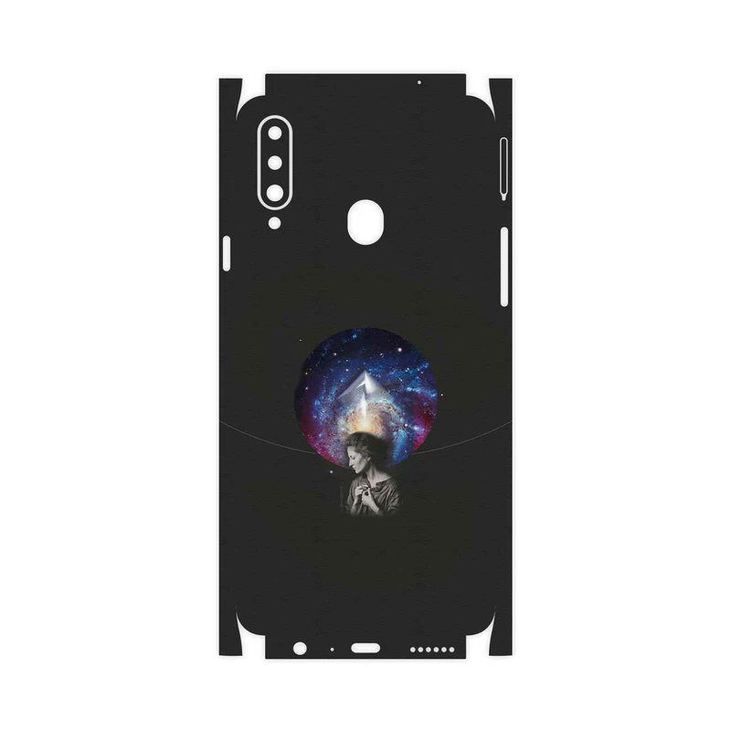 برچسب پوششی ماهوت مدل Collage of surreal Portrait of Women 3-FullSkin مناسب برای گوشی موبایل سامسونگ Galaxy A20s