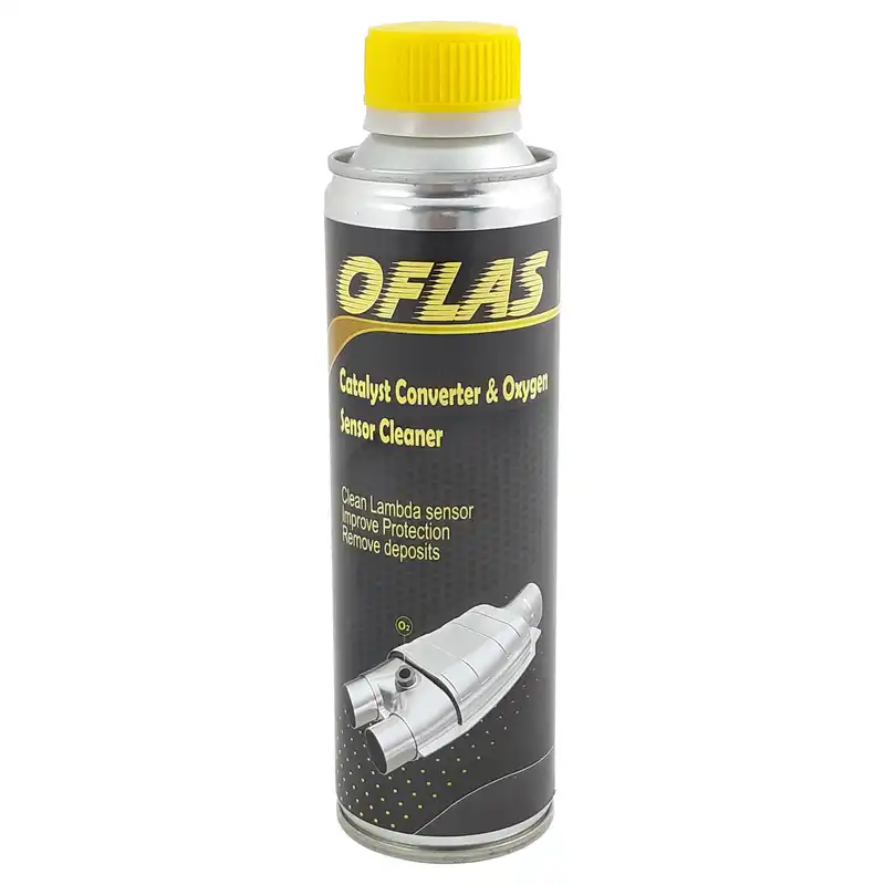 محلول تمیز کننده سنسور اکسیژن و مبدل کاتالیزور خودرو اوفلاس مدل 4400201379626 حجم 300 میلی لیتر