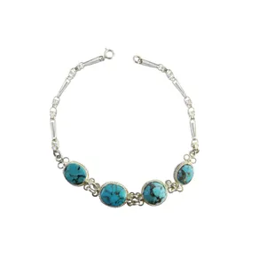 دستبند نقره زنانه کد 2242