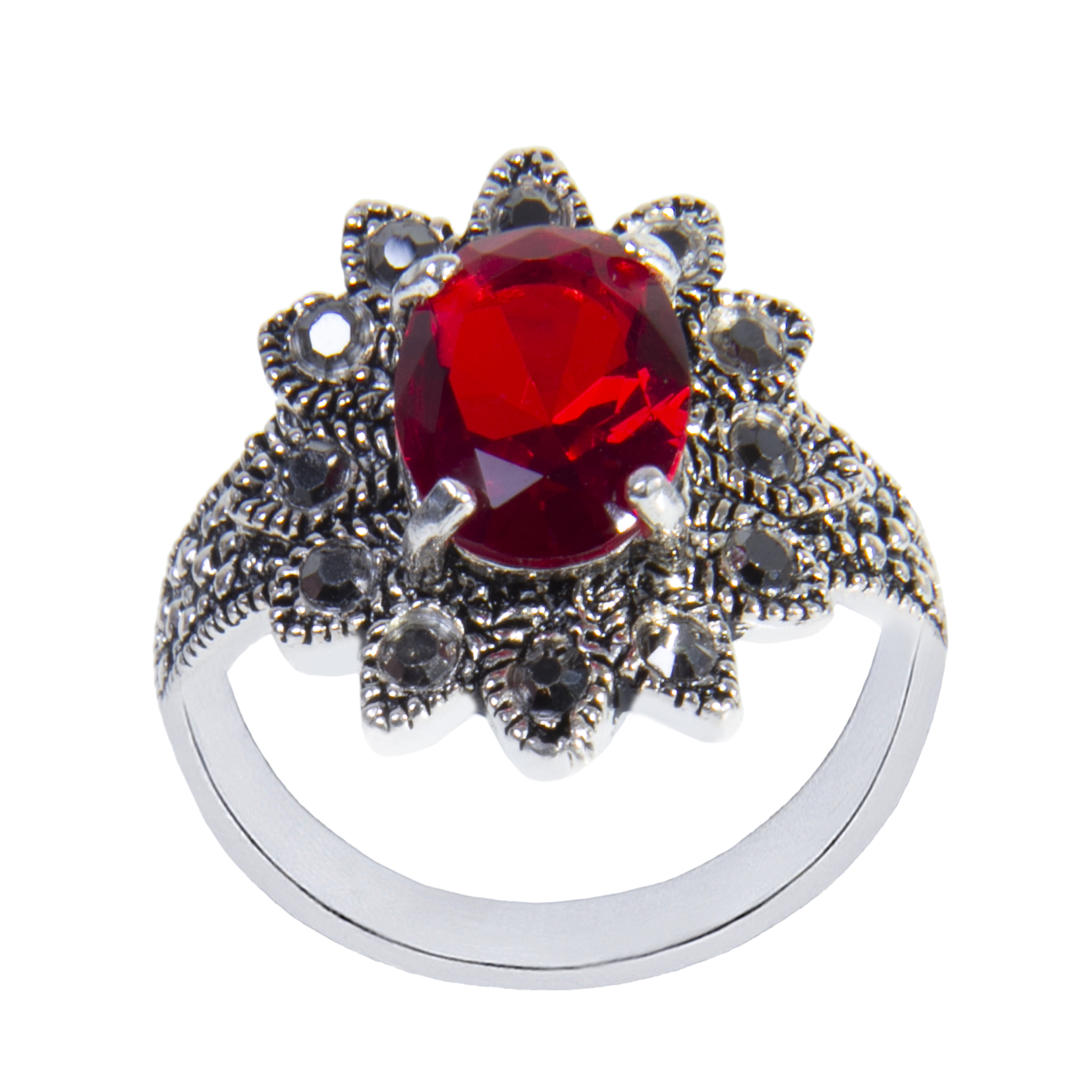 انگشتر نقره زنانه بازرگاني ميلادي  کد AW_100