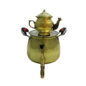 ست کتری و قوری برنجی مدل IRBR کد 6