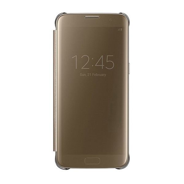 کیف کلاسوری سامسونگ مدل Clear View مناسب برای گوشی موبایل Galaxy S7 Edge کیف کلاسوری سامسونگ مدل Clear View مناسب برای گوشی موبایل Galaxy S7 Edge