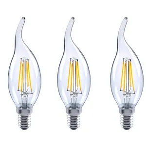 AEG FL-CL35 4W LED Filament Lamp E14 3pcs