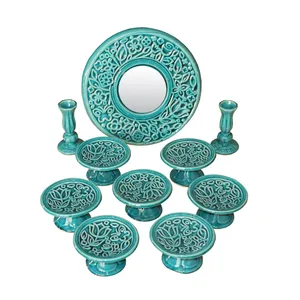 مجموعه ظروف هفت سین 10 پارچه کد04