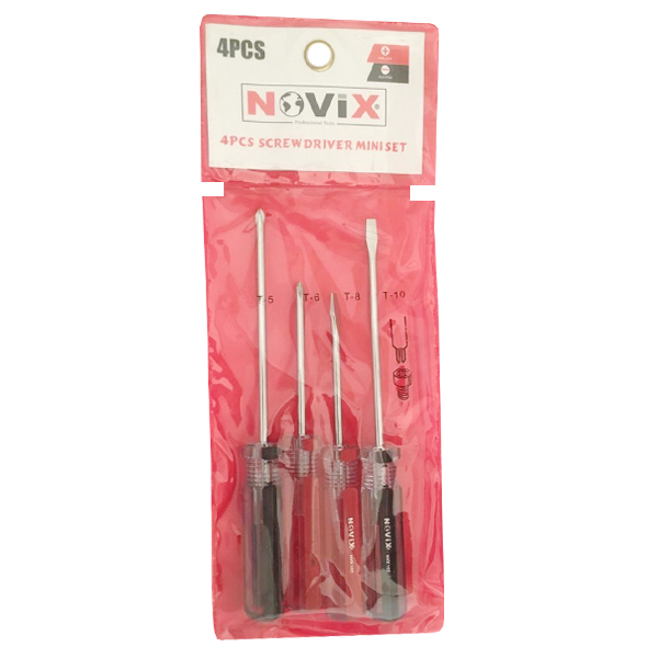 مجموعه 4 عددی پیچ گوشتی نویکس مدل 01304