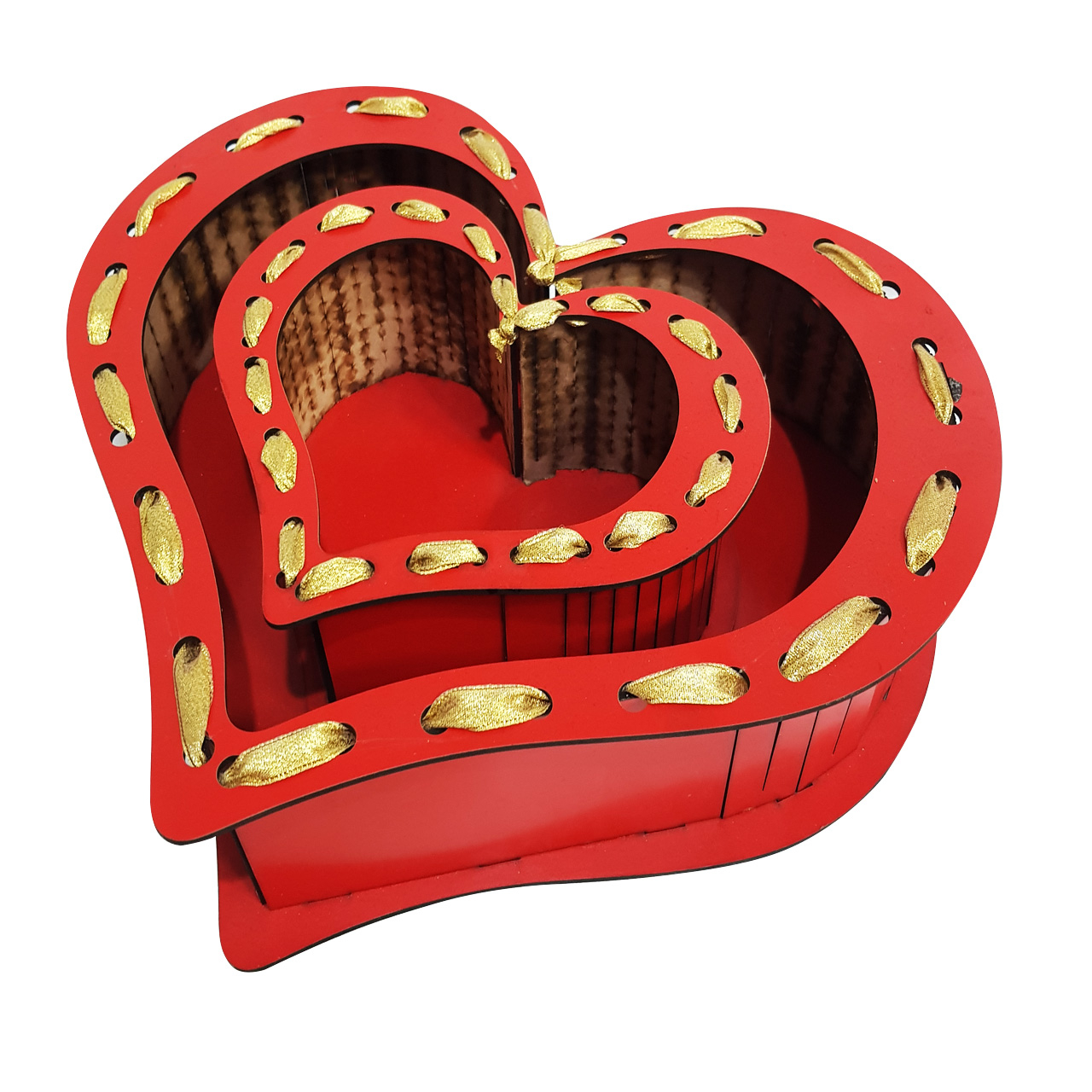 جعبه هدیه مدل شیکا کد 5128 مجموعه دو عددی