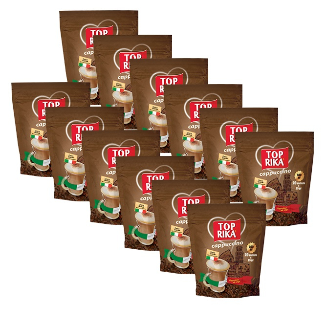 کاپوچینو نرمال تاپریکا بسته 12عددی