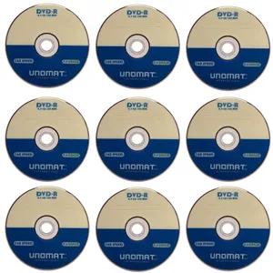 دی وی دی خام یونومات مدل DVD - R بسته 9 عددی