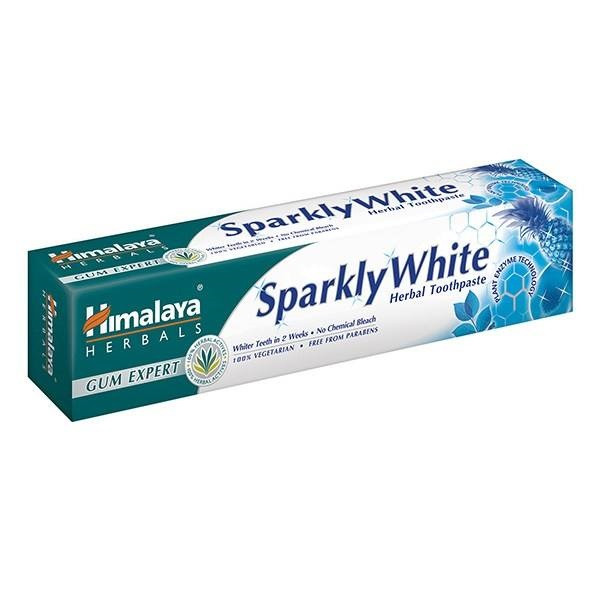 خمیر دندان هیمالیا مدل Sparkly White حجم 75 میلی لیتر مجموعه 2 عددی خمیر دندان هیمالیا مدل Sparkly White حجم 75 میلی لیتر مجموعه 2 عددی