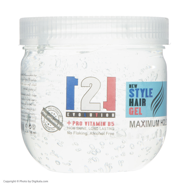 ژل حالت دهنده مو 121 مدل B500 حجم 500 میلی لیتر