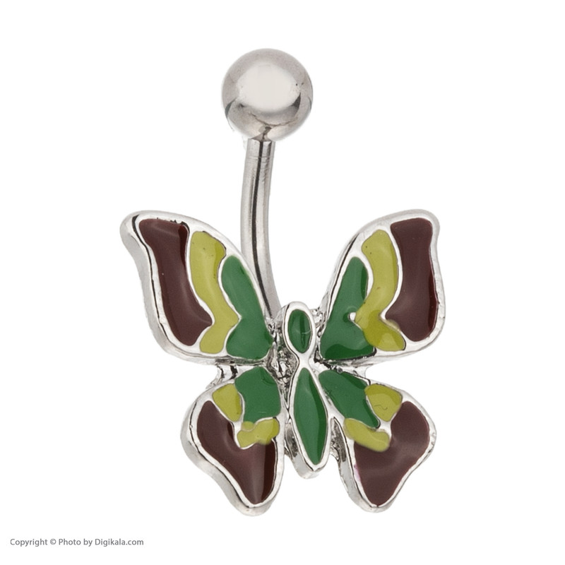 پیرسینگ بدن گالری شمرون طرح پروانه کد BDJ060M0