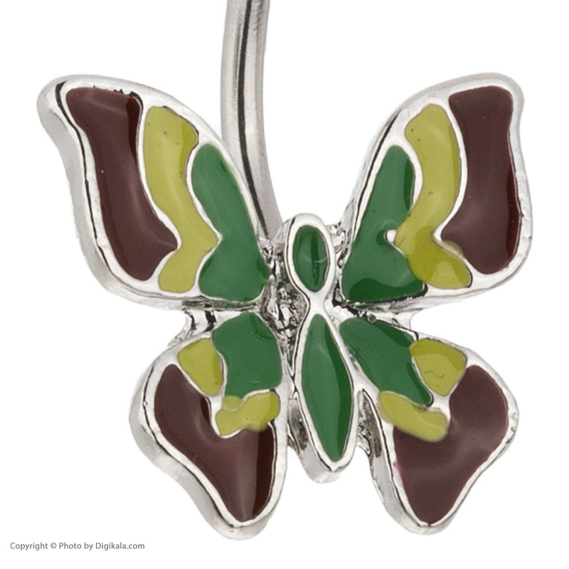 پیرسینگ بدن گالری شمرون طرح پروانه کد BDJ060M0