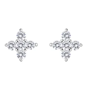 گوشواره نقره زنانه اقلیمه کد EN457