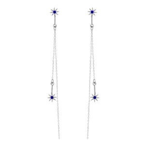 گوشواره نقره زنانه اقلیمه کد EN458