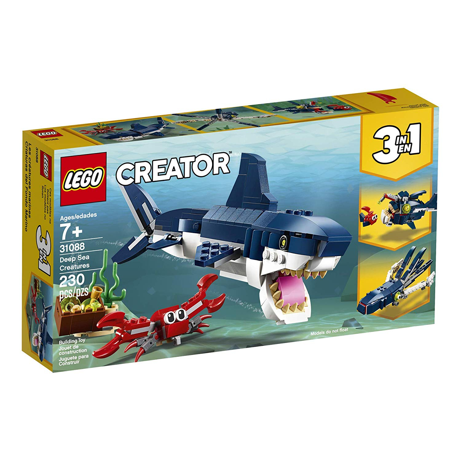 لگو مدل 31088 Deep Sea Creatures