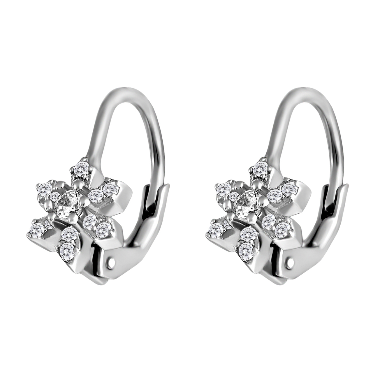 گوشواره نقره زنانه اقلیمه کد EN461