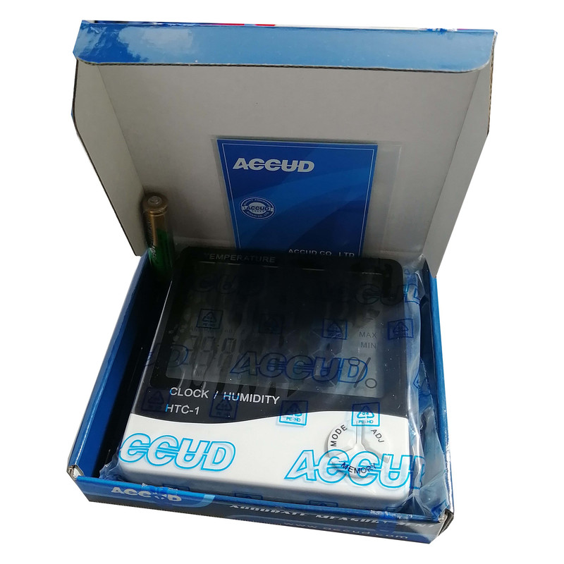 دماسنج و رطوبت سنج آکاد مدل HTC-1 دماسنج و رطوبت سنج آکاد مدل HTC-1