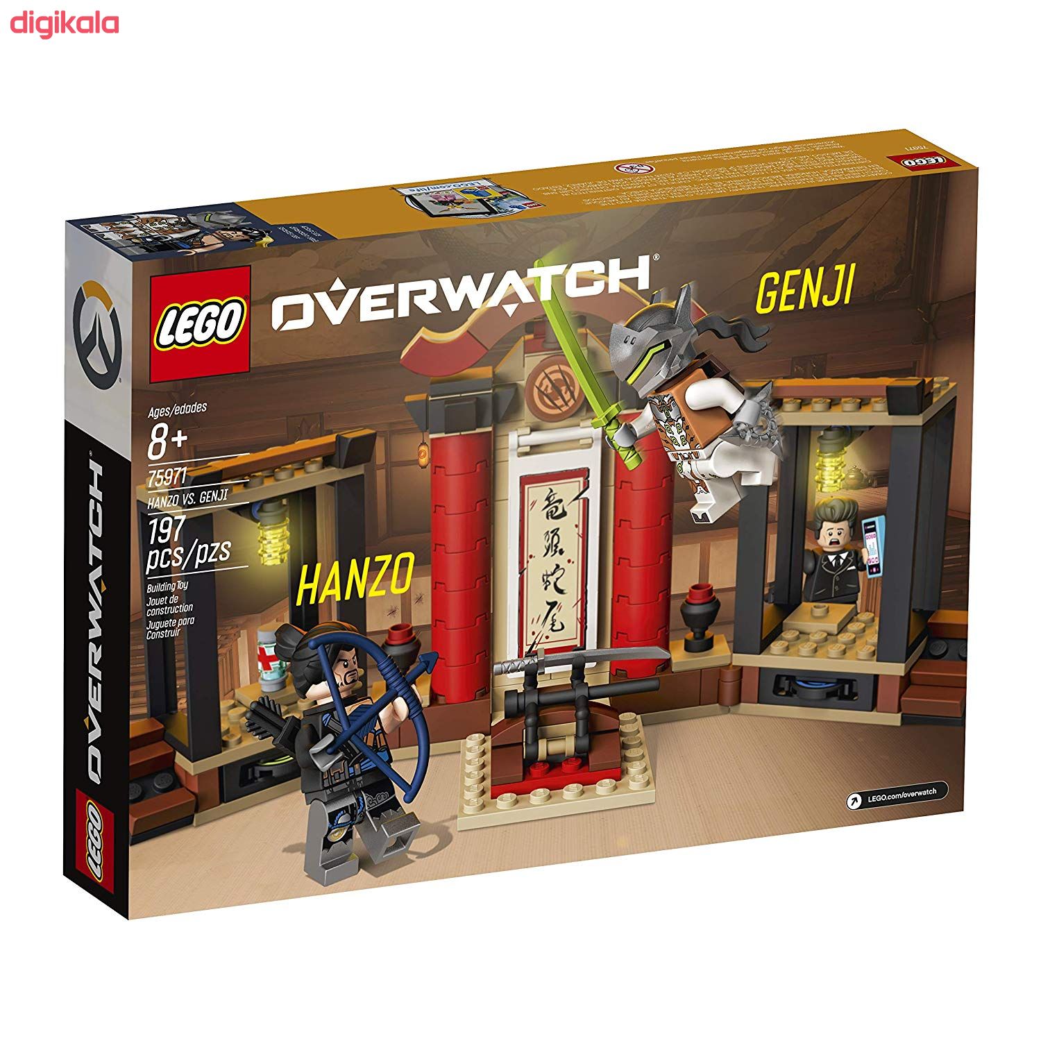 لگو سری Overwatch مدل 75971 Hanzo vs. Genji main 1 3