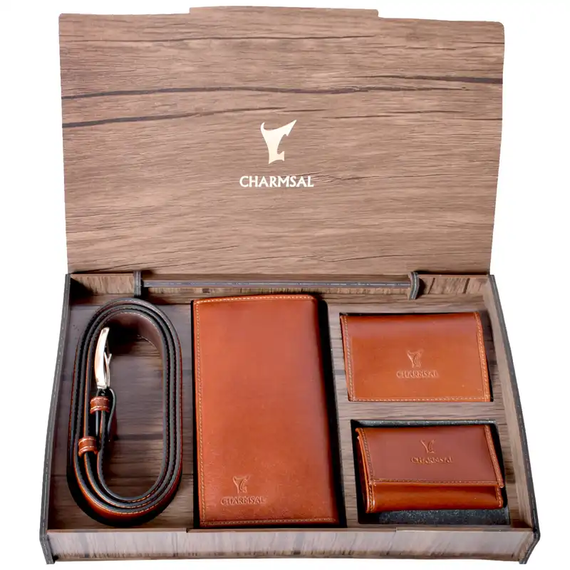 ست هدیه مردانه چرمسال کد 289