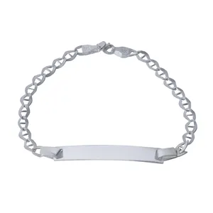 دستبند نقره بازرگانی میلادی کد DP_009