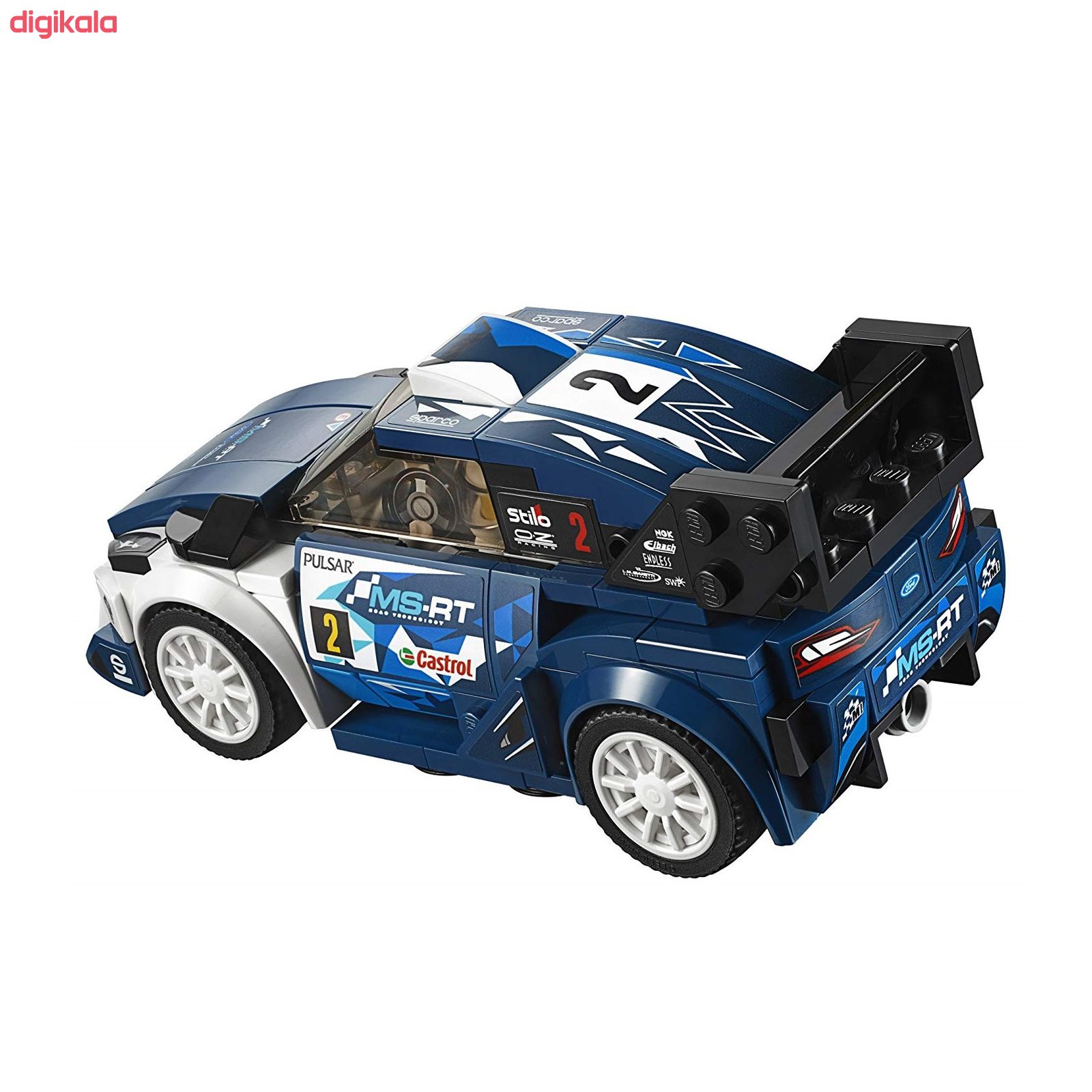 لگو سری Speed Champions مدل 75885 Ford Fiesta M-Sport WRC