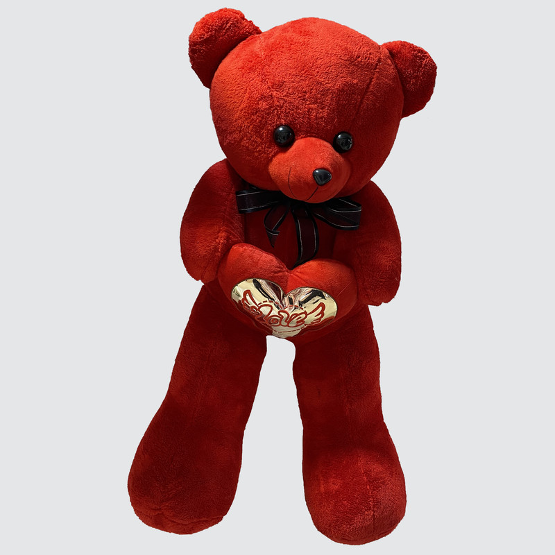 عروسک طرح خرس قلب بدست ارتفاع 100 سانتی متر