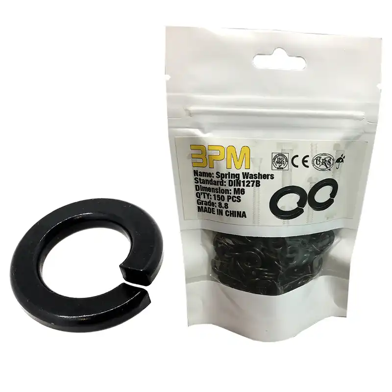 واشر فنری مدل BPM-M6 بسته 150 عددی