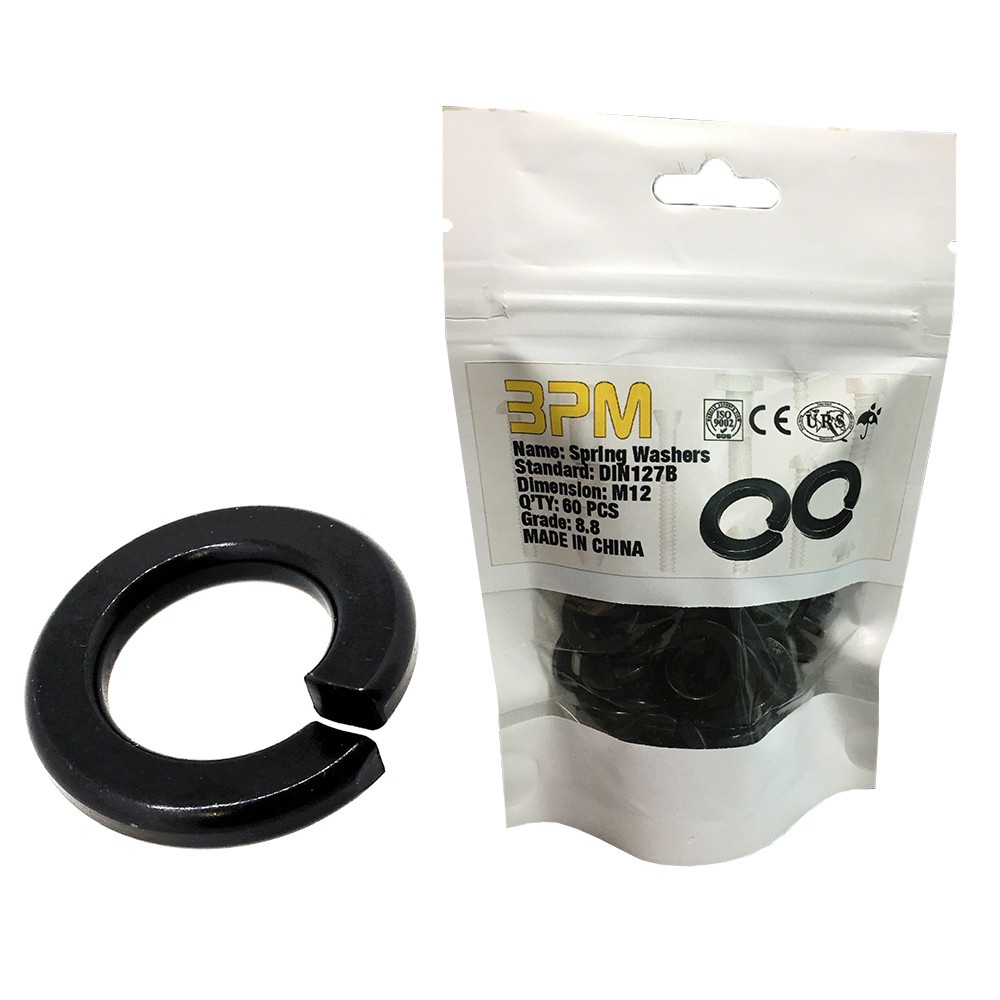 واشر فنری مدل BPM-M12 بسته 60 عددی واشر فنری مدل BPM-M12 بسته 60 عددی