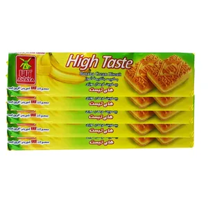 بیسکوییت کرمدار موزی آناتا - 115 گرم بسته 36 عددی