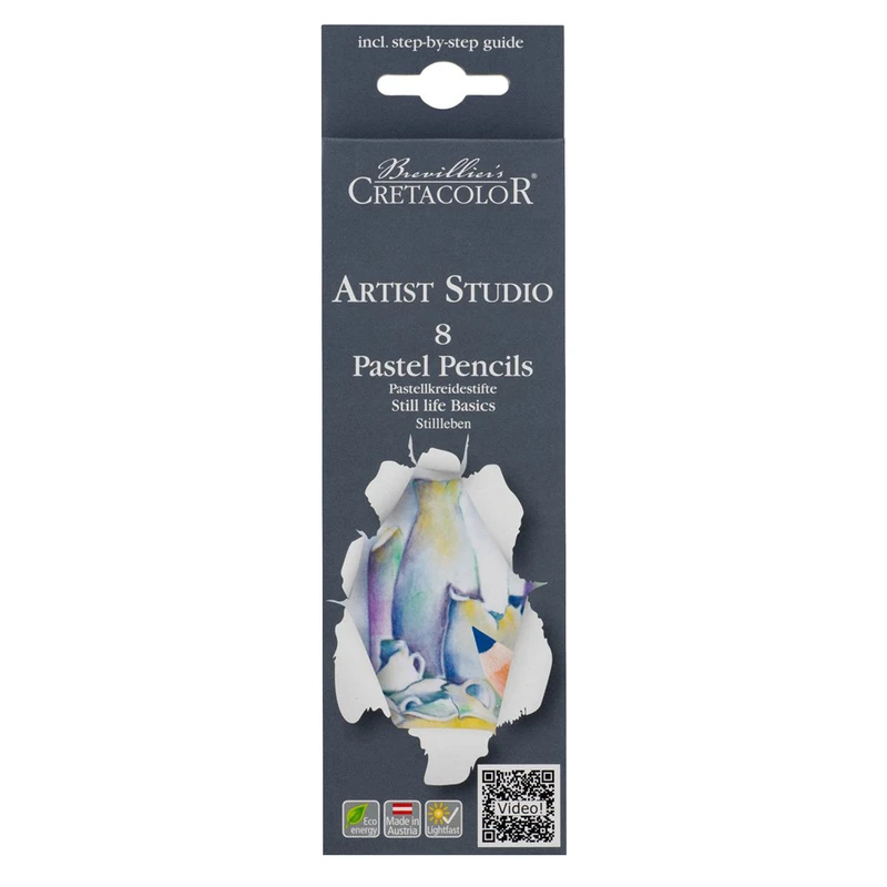 پاستل مدادی 8 رنگ کرتاکالر مدل stillLife کد 47508