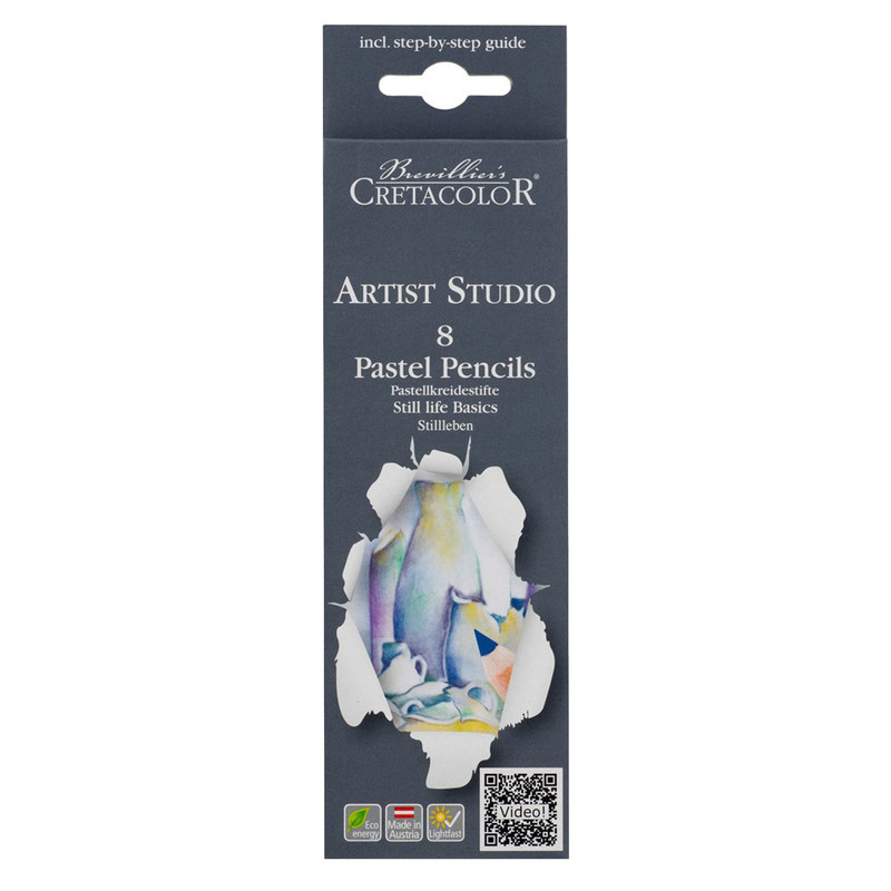 پاستل مدادی 8 رنگ کرتاکالر مدل stillLife کد 47508