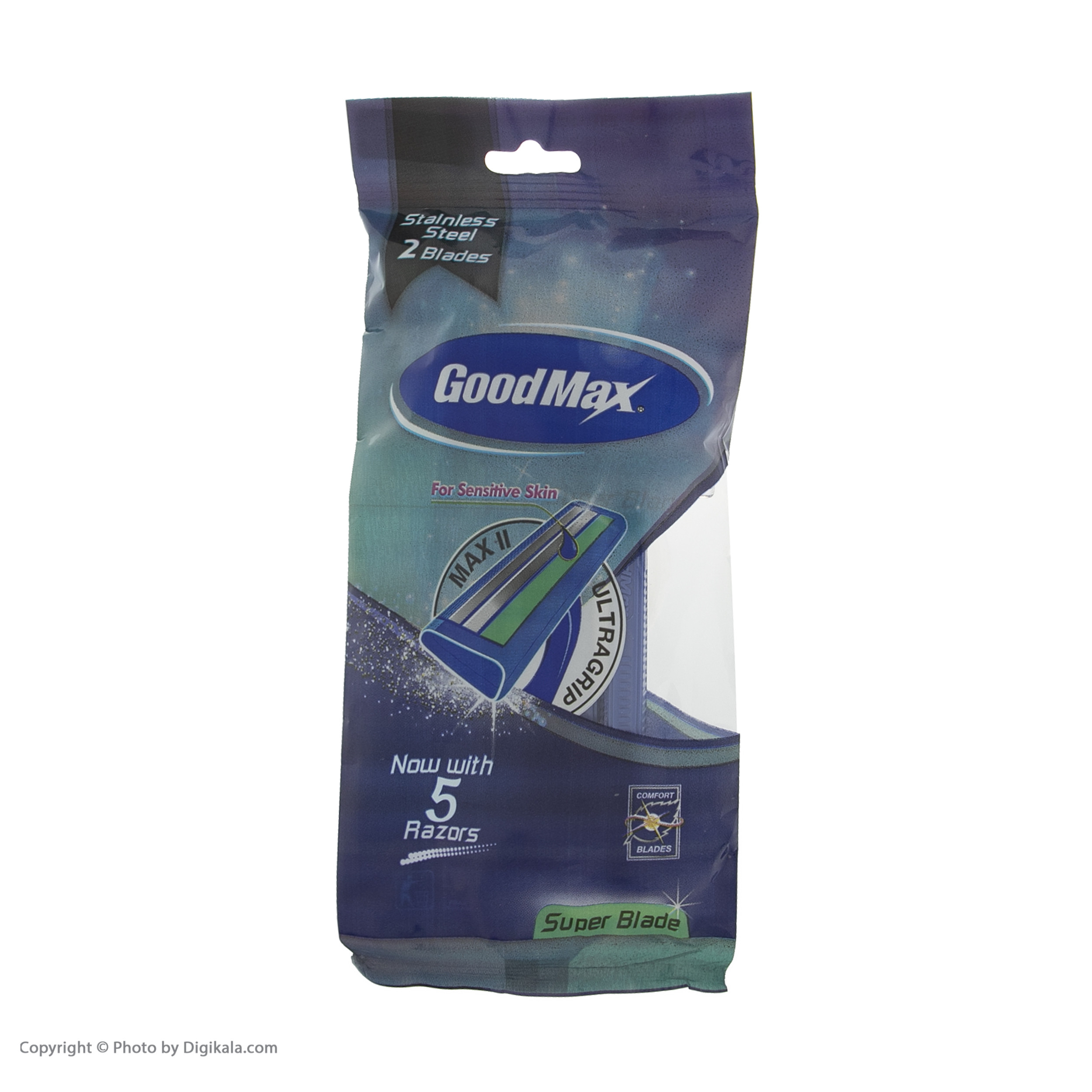 خود تراش گود مکس مدل Ultragrip بسته 5 عددی
