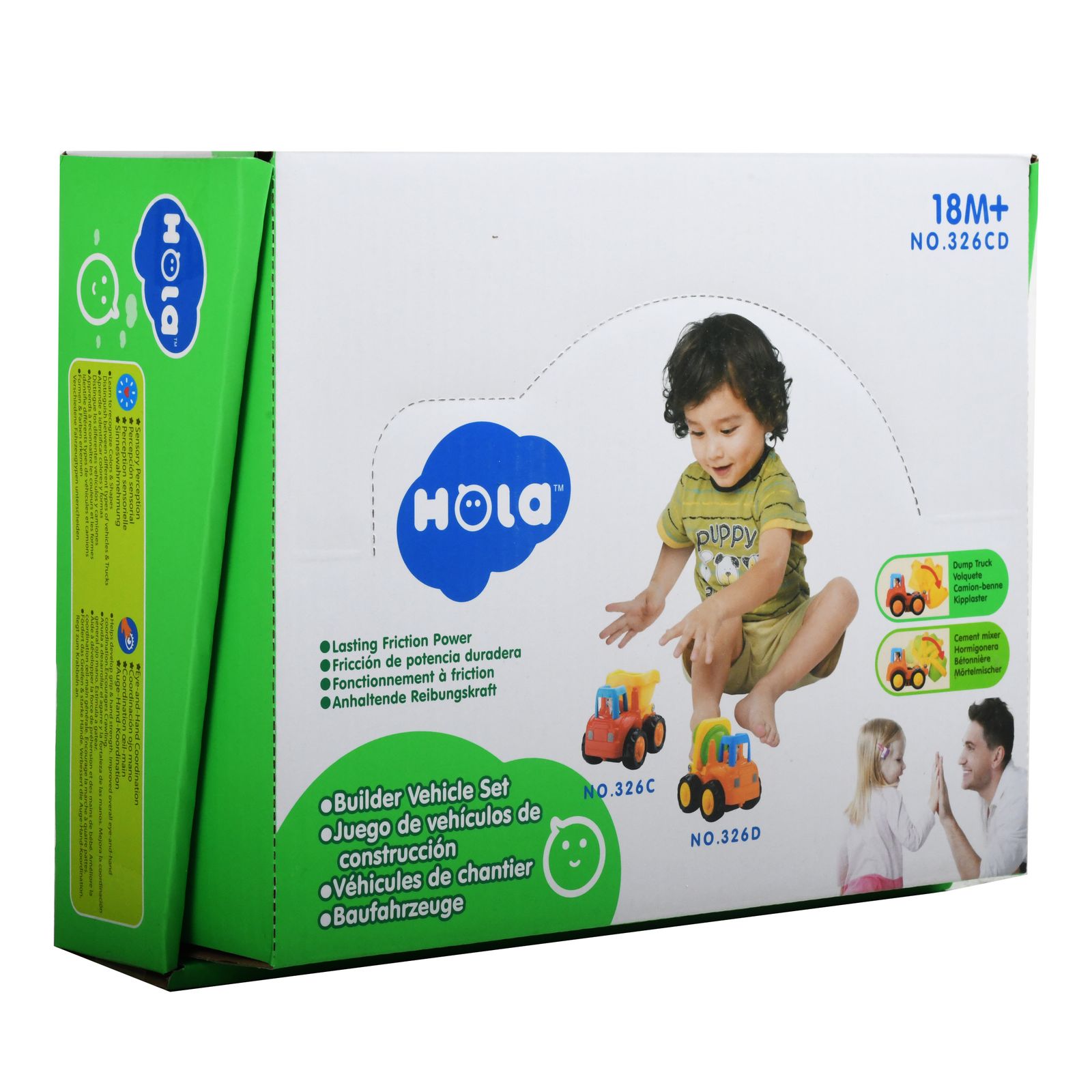 ماشین بازی هولا طرح کامیون راهسازی مدل تیوای 326CD -  - 10